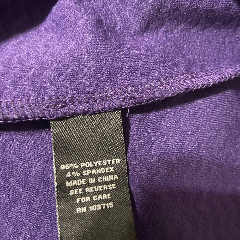 Zac & Rachel Woman’s Dress Color Purple Size 12 - Picture 6 of 8